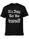 Its Okay to Be Yourself Graphic Tee product image 1