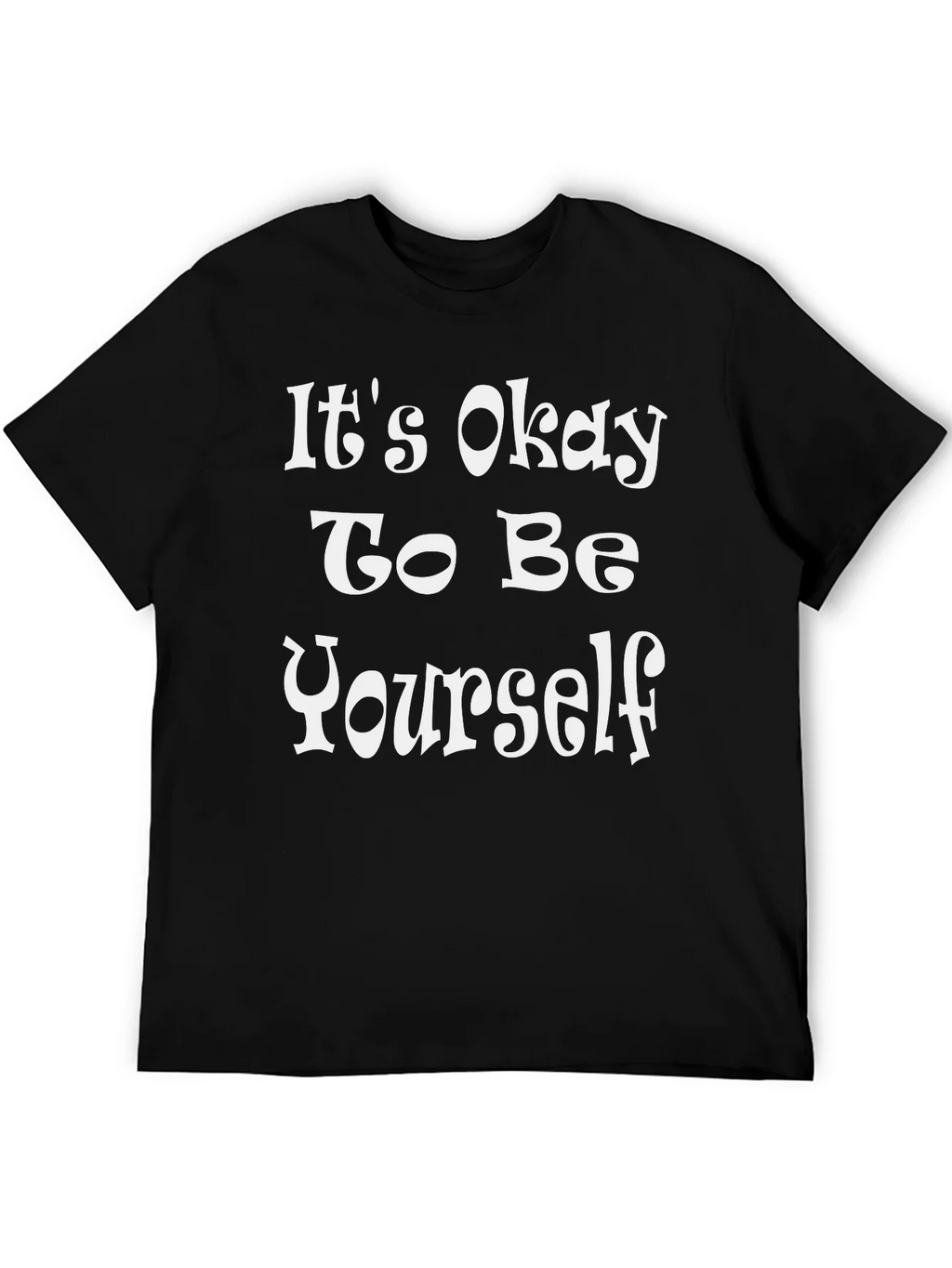 Its Okay to Be Yourself Graphic Tee product image 3