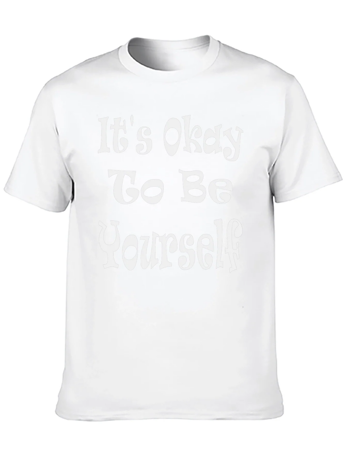 Its Okay to Be Yourself Graphic Tee product image 6