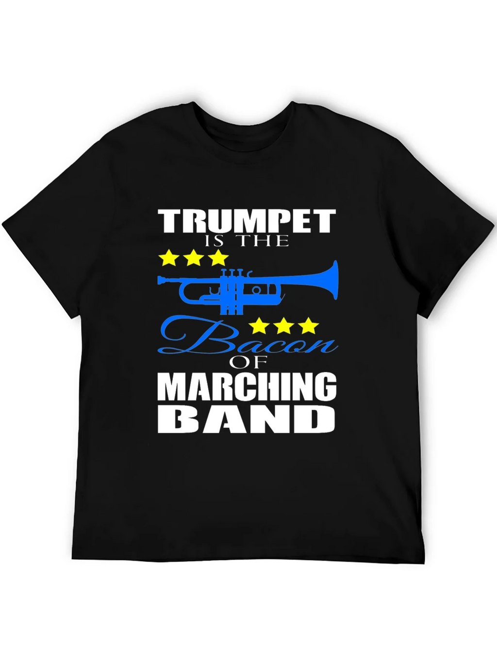 Trumpet Bacon of Marching Band T-Shirt product image 4