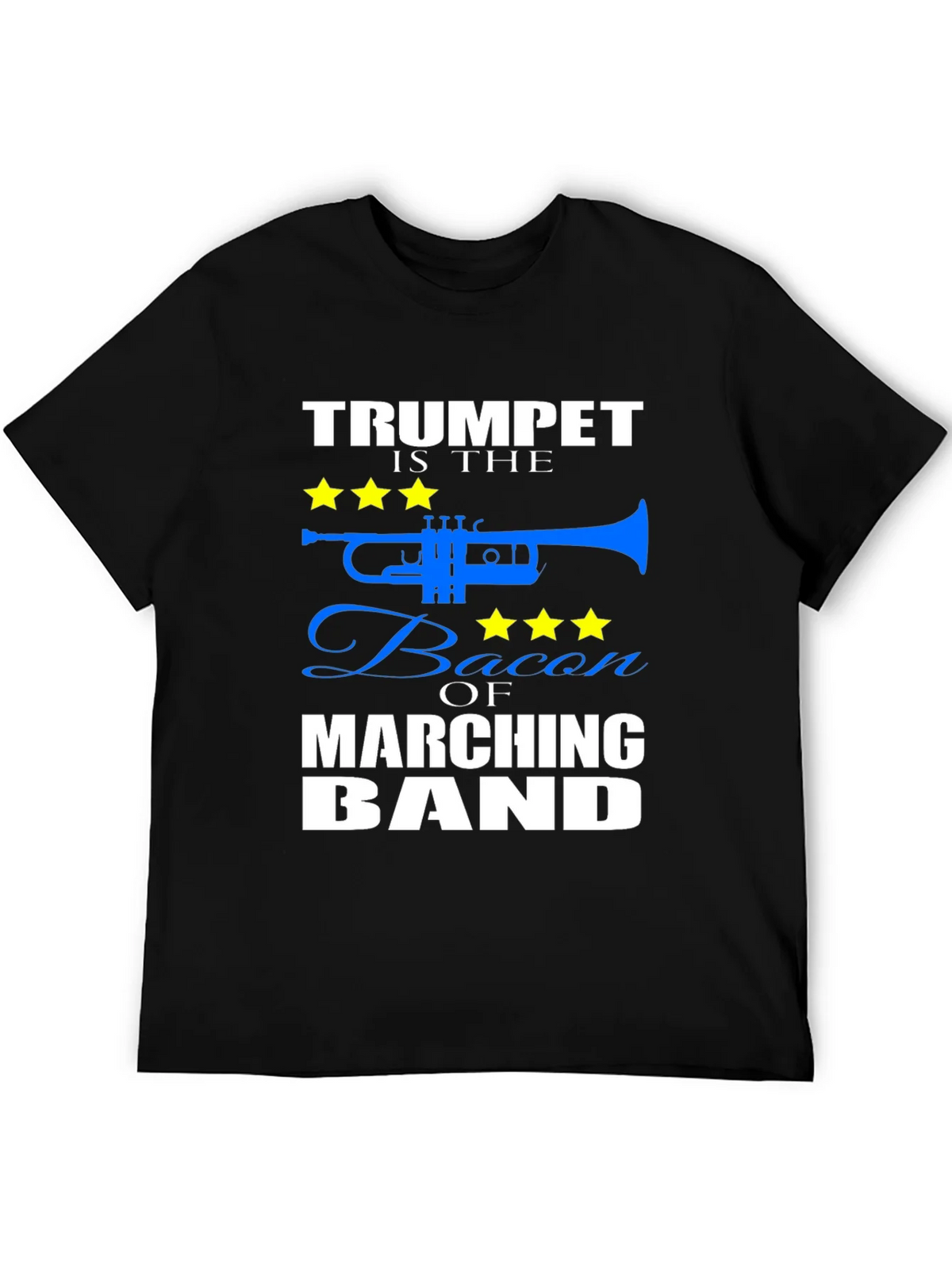 Trumpet Bacon of Marching Band T-Shirt product image 4