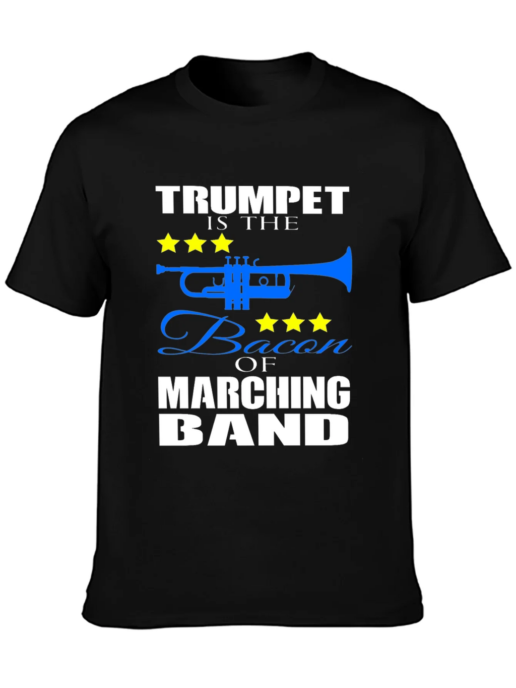 Trumpet Bacon of Marching Band T-Shirt product image 2