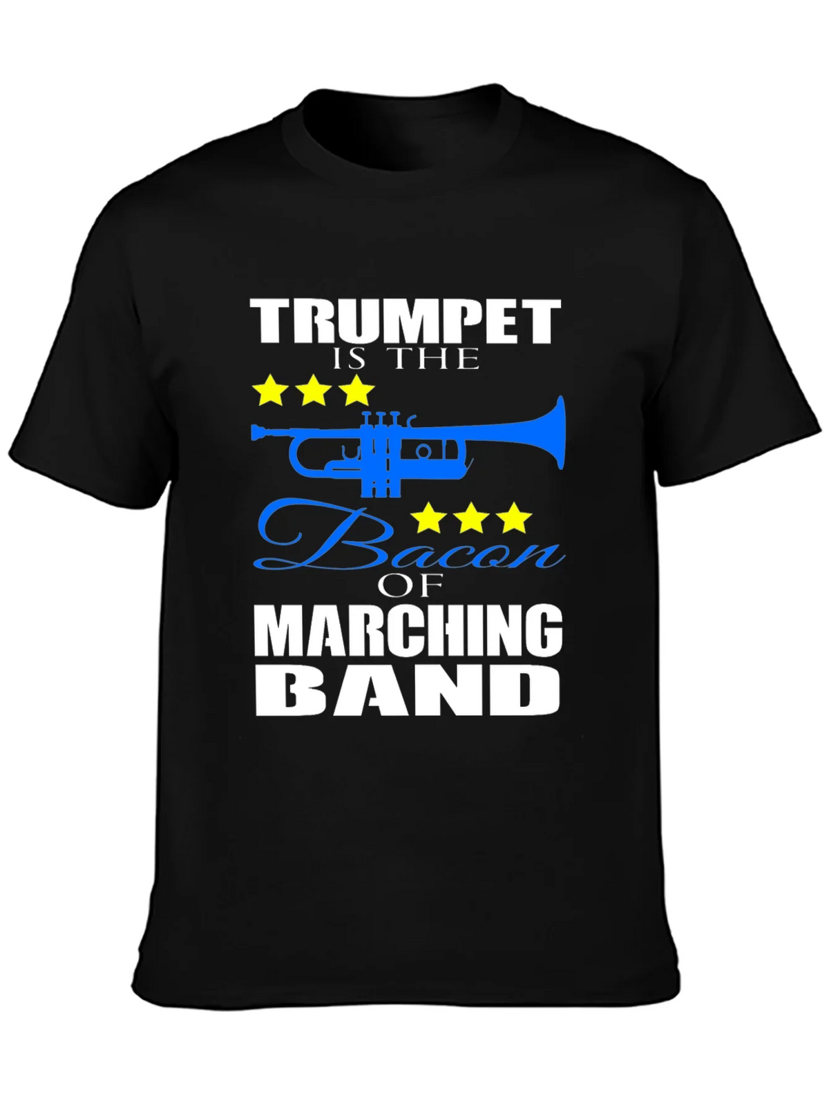 Trumpet Bacon of Marching Band T-Shirt product image 2