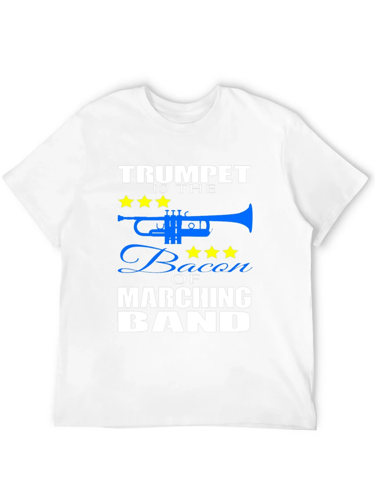 Trumpet Bacon of Marching Band T-Shirt product image 7