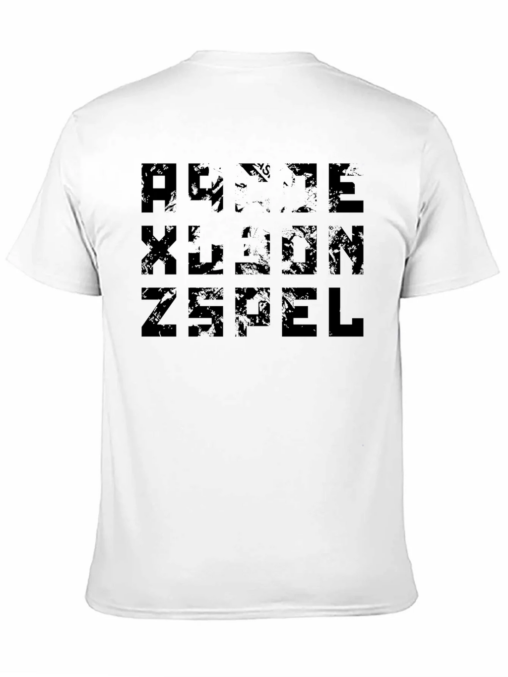 Abstract Geometric Black T-Shirt product image 4