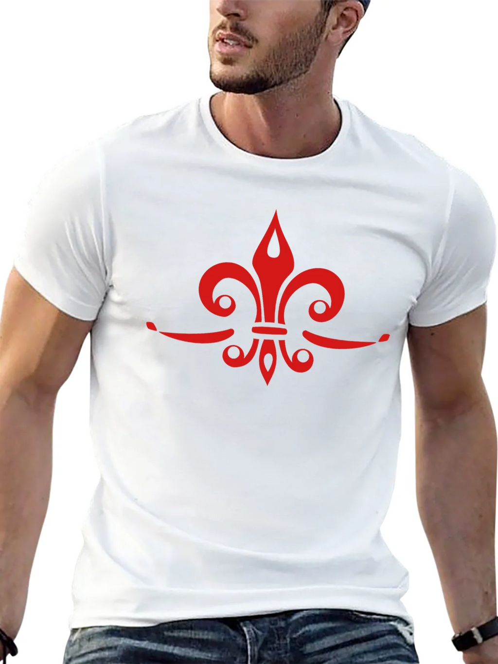 Fleur-de-Lis Graphic Tee - Casual Comfort product image 12