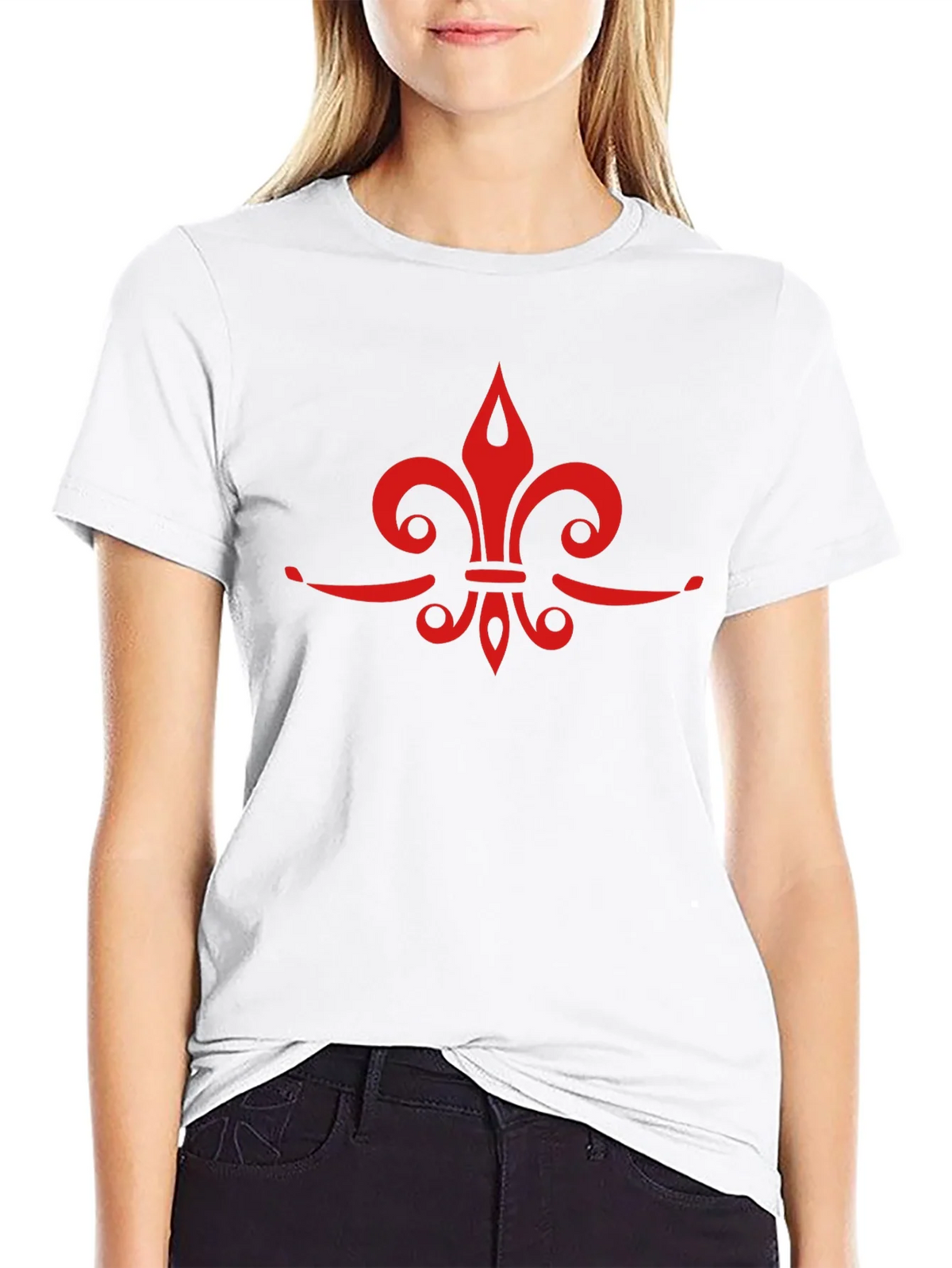 Fleur-de-Lis Graphic Tee - Casual Comfort product image 8