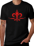 Fleur-de-Lis Graphic Tee - Casual Comfort product image 1