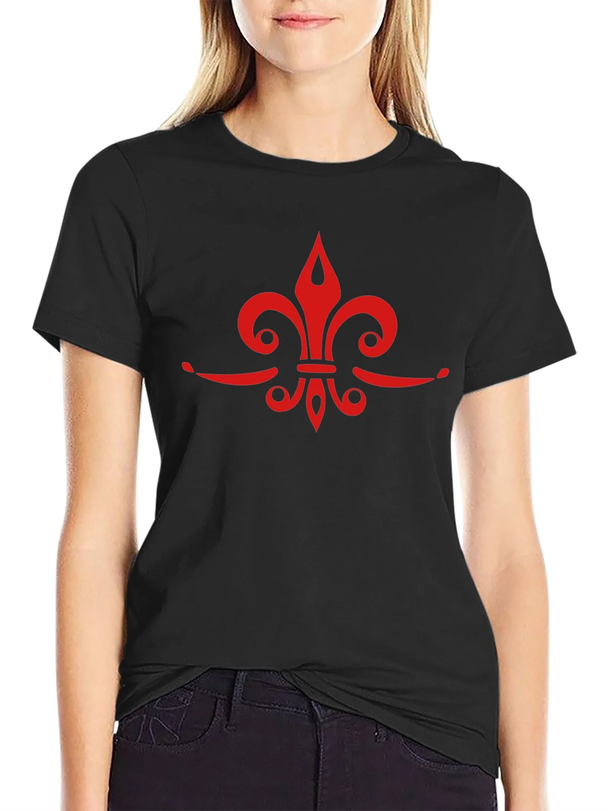 Fleur-de-Lis Graphic Tee - Casual Comfort product image 2