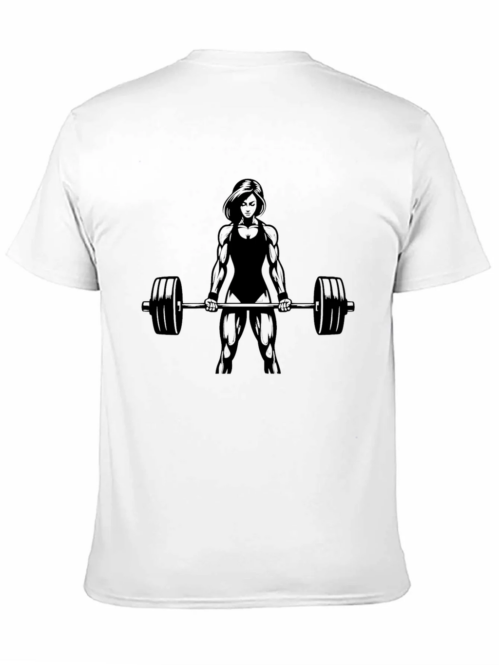 Weightlifting Womans Black T-Shirt product image 9