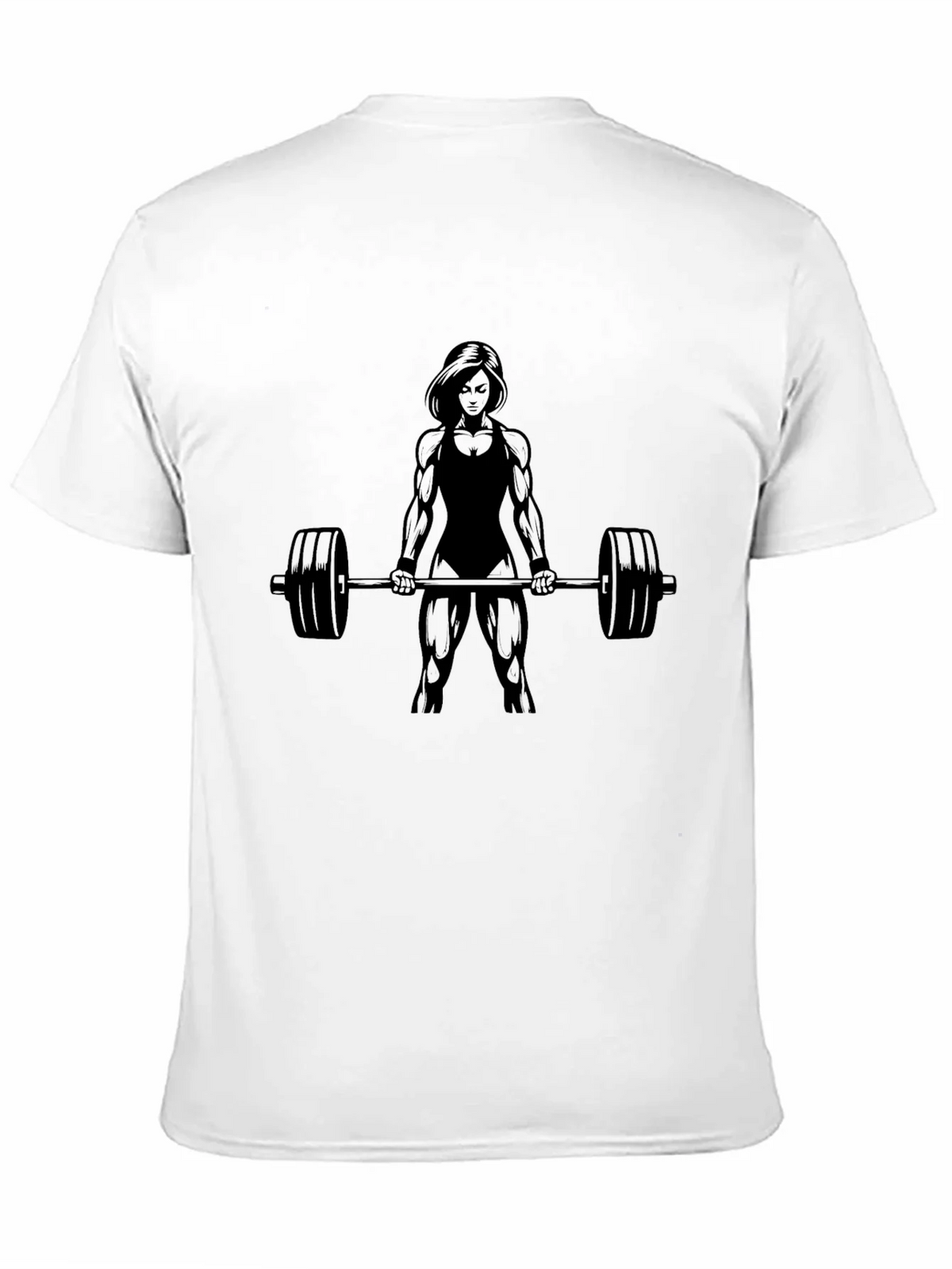 Weightlifting Womans Black T-Shirt product image 9