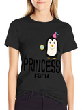 Dizzy Princess Penguin Graphic Tee product image 1