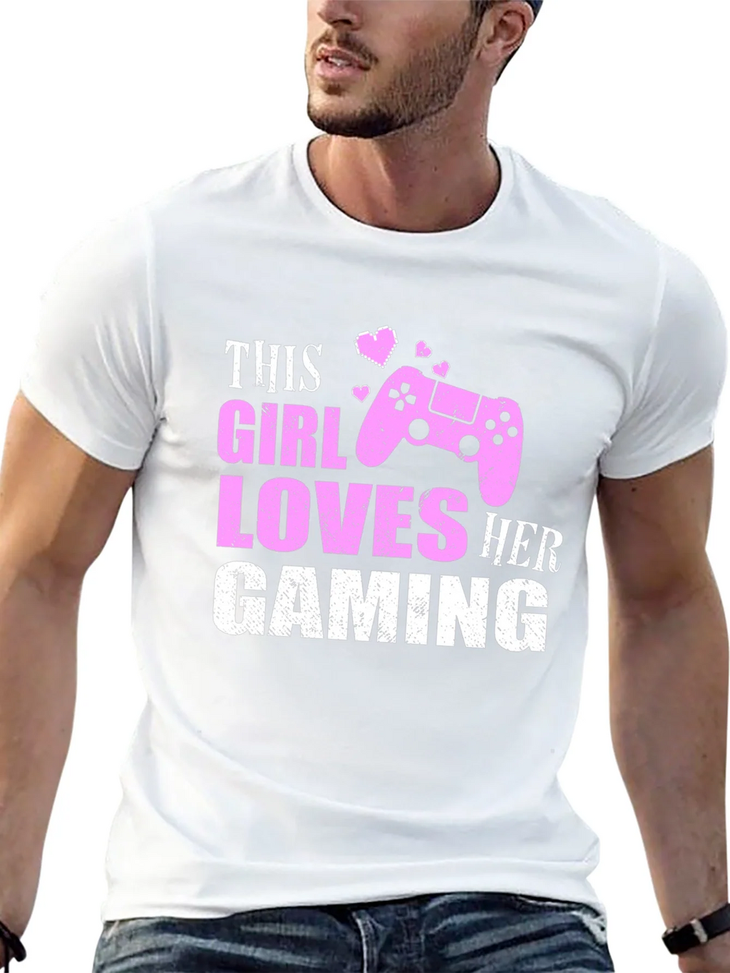 Gaming Girl T-Shirt - Black product image 12