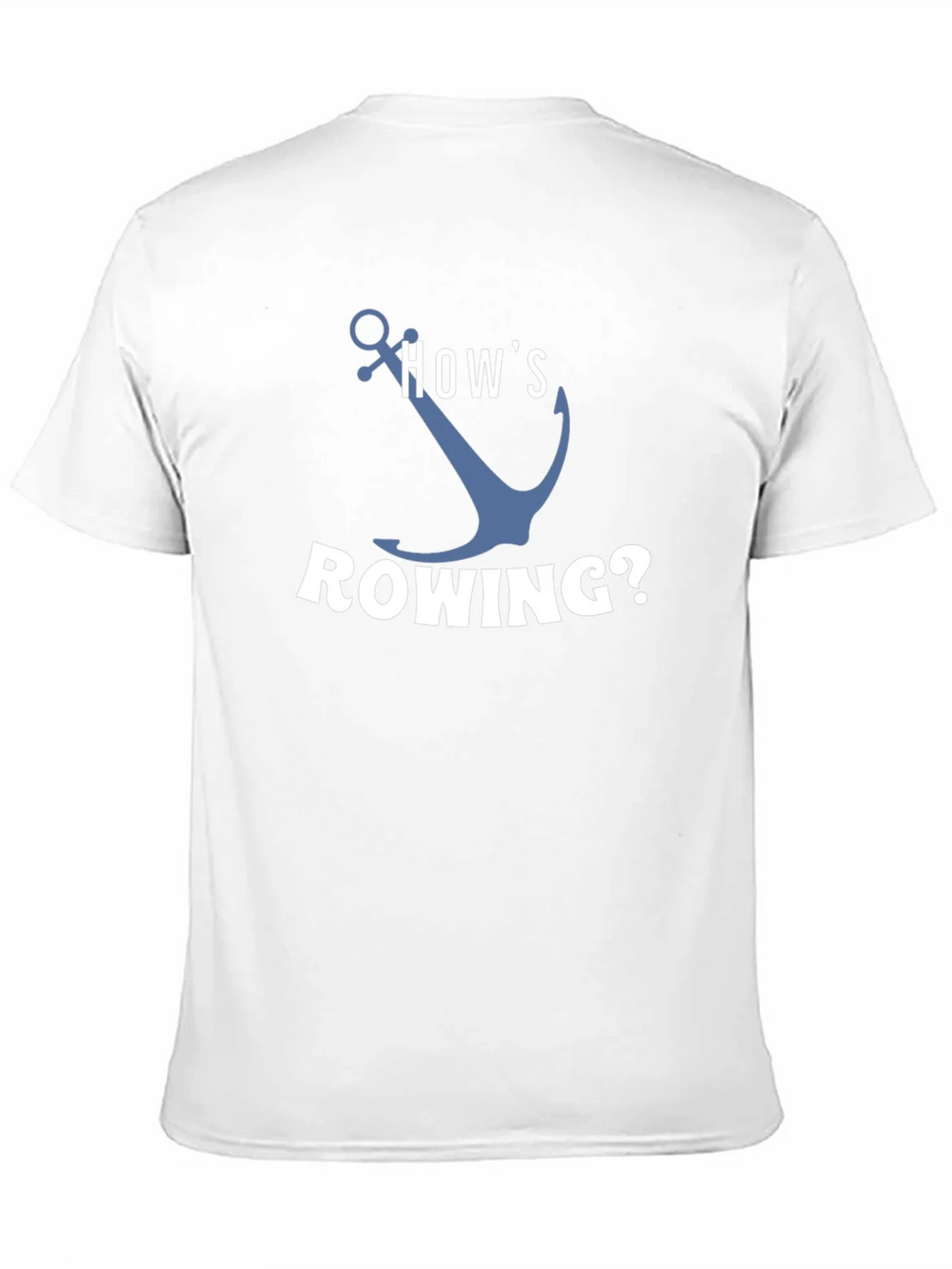Hows Rowing? Black Graphic T-Shirt product image 10