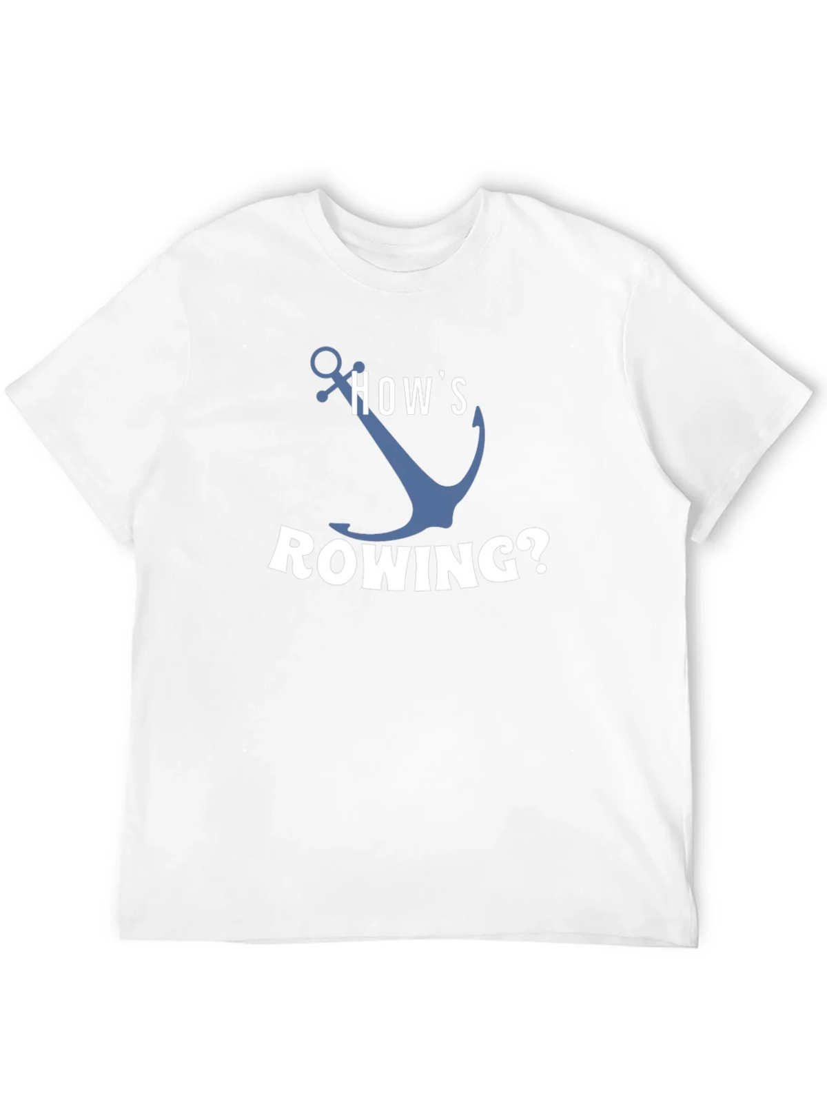 Hows Rowing? Black Graphic T-Shirt product image 11
