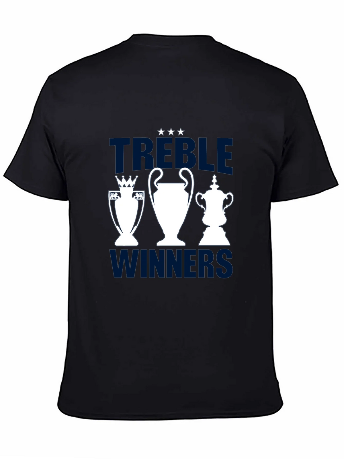 Treble Winners Graphic T-Shirt - Soccer Fan Tee product image 2