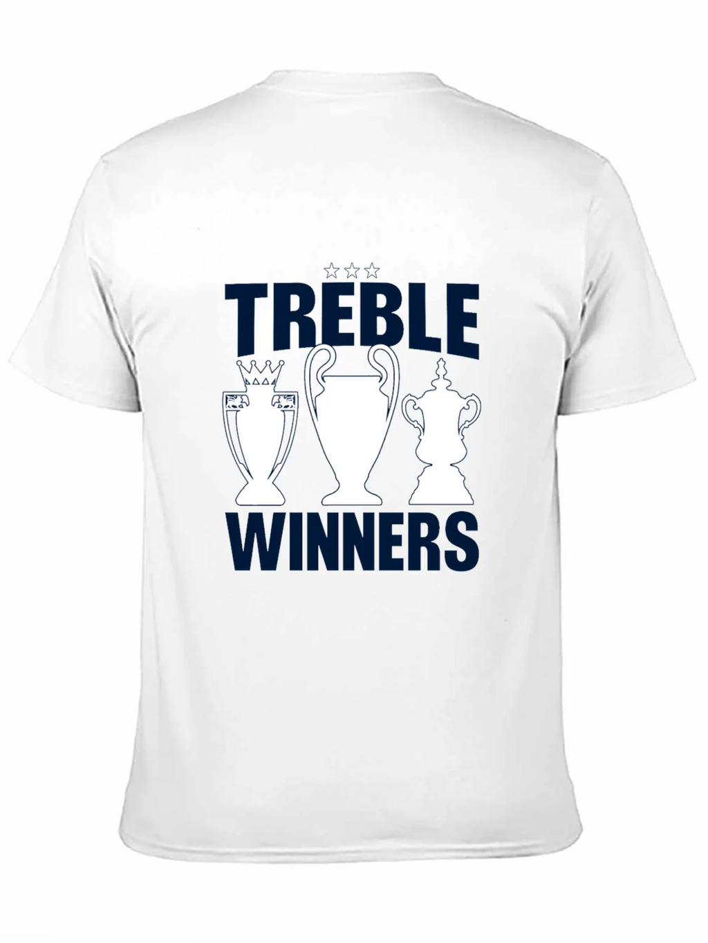 Treble Winners Graphic T-Shirt - Soccer Fan Tee product image 5