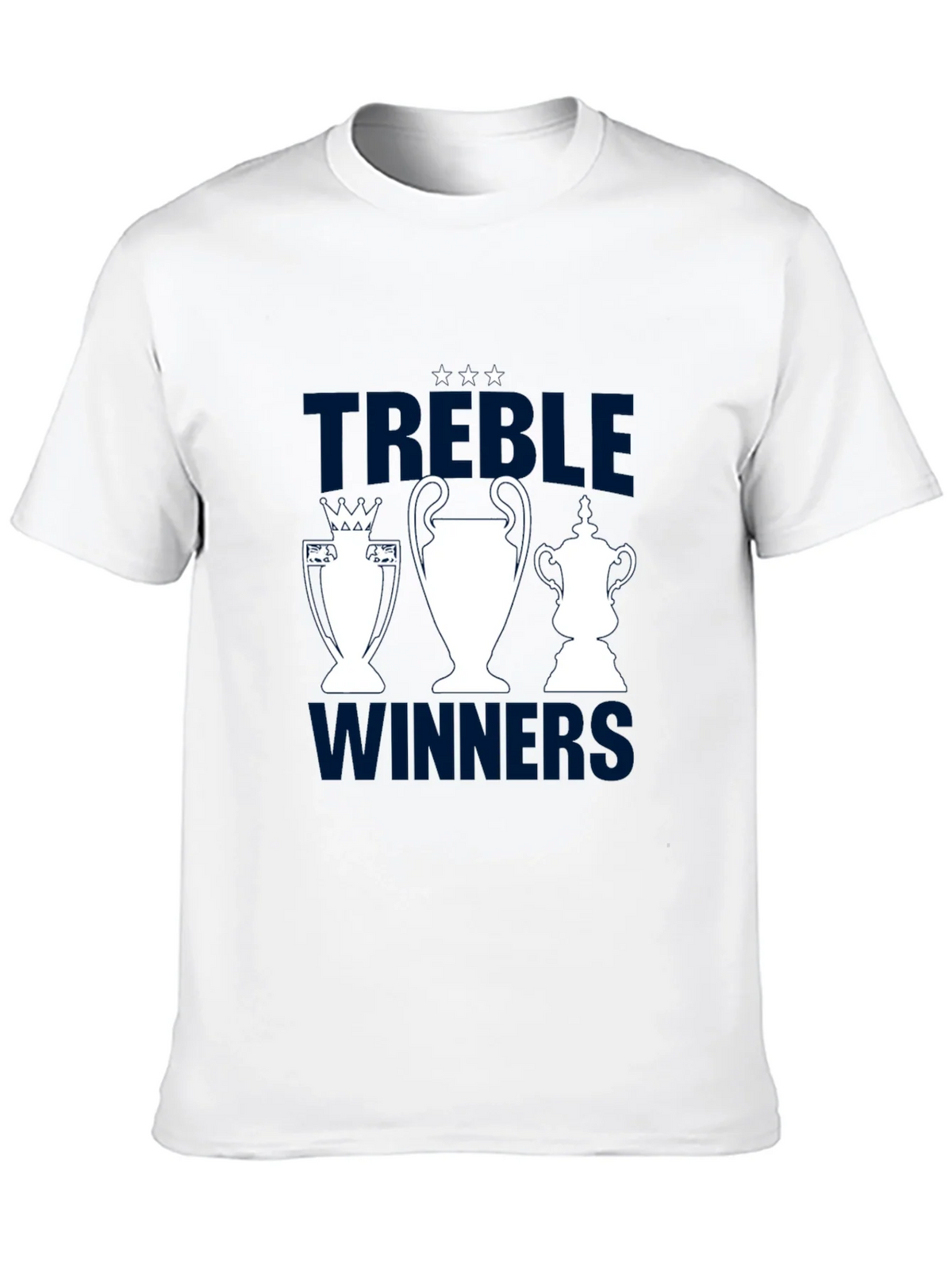 Treble Winners Graphic T-Shirt - Soccer Fan Tee product image 4