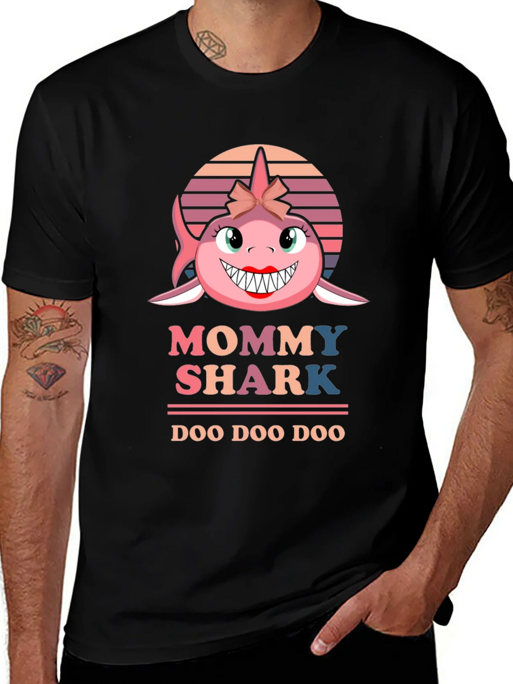 Mommy Shark Doo T-Shirt product image 1