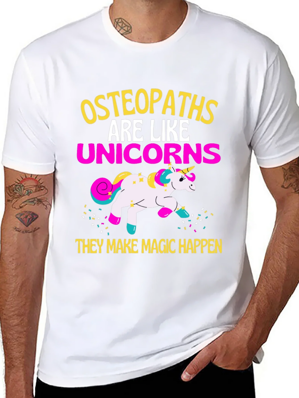 Osteopaths Are Like Unicorns T-Shirt product image 7