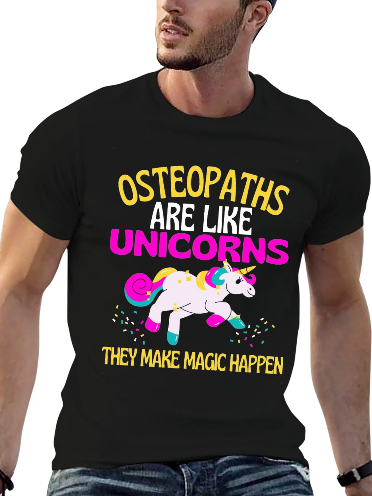 Osteopaths Are Like Unicorns T-Shirt product image 6