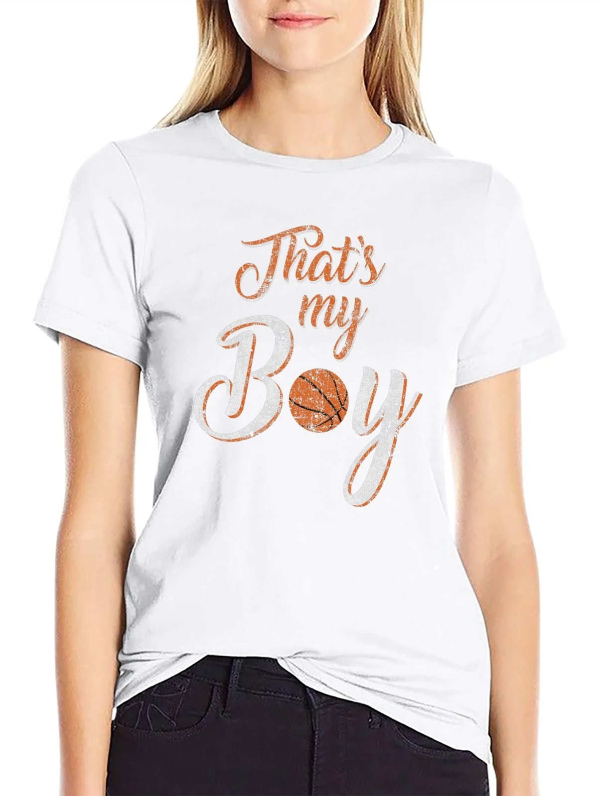 Thats My Boy Basketball Graphic Tee product image 8
