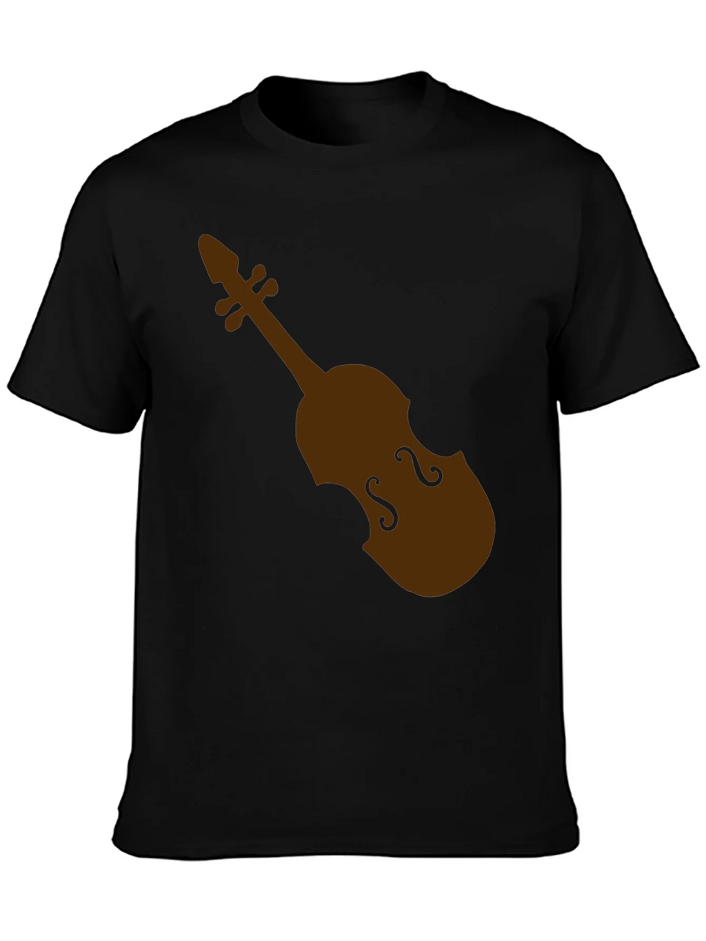 Violin Graphic Black T-Shirt product image 3