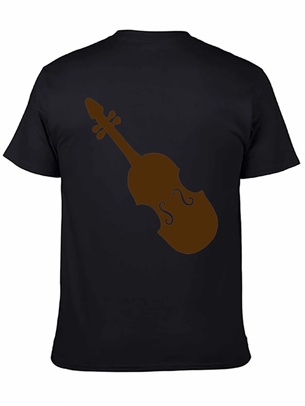 Violin Graphic Black T-Shirt product image 4