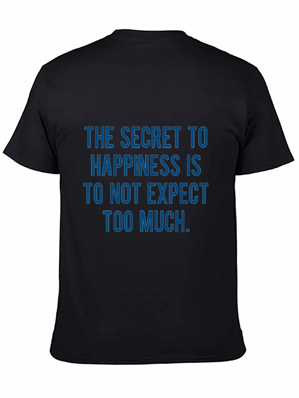 Secret to Happiness Graphic Print Tee - Black product image 3