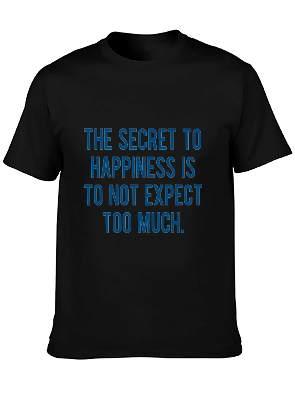 Secret to Happiness Graphic Print Tee - Black product image 2