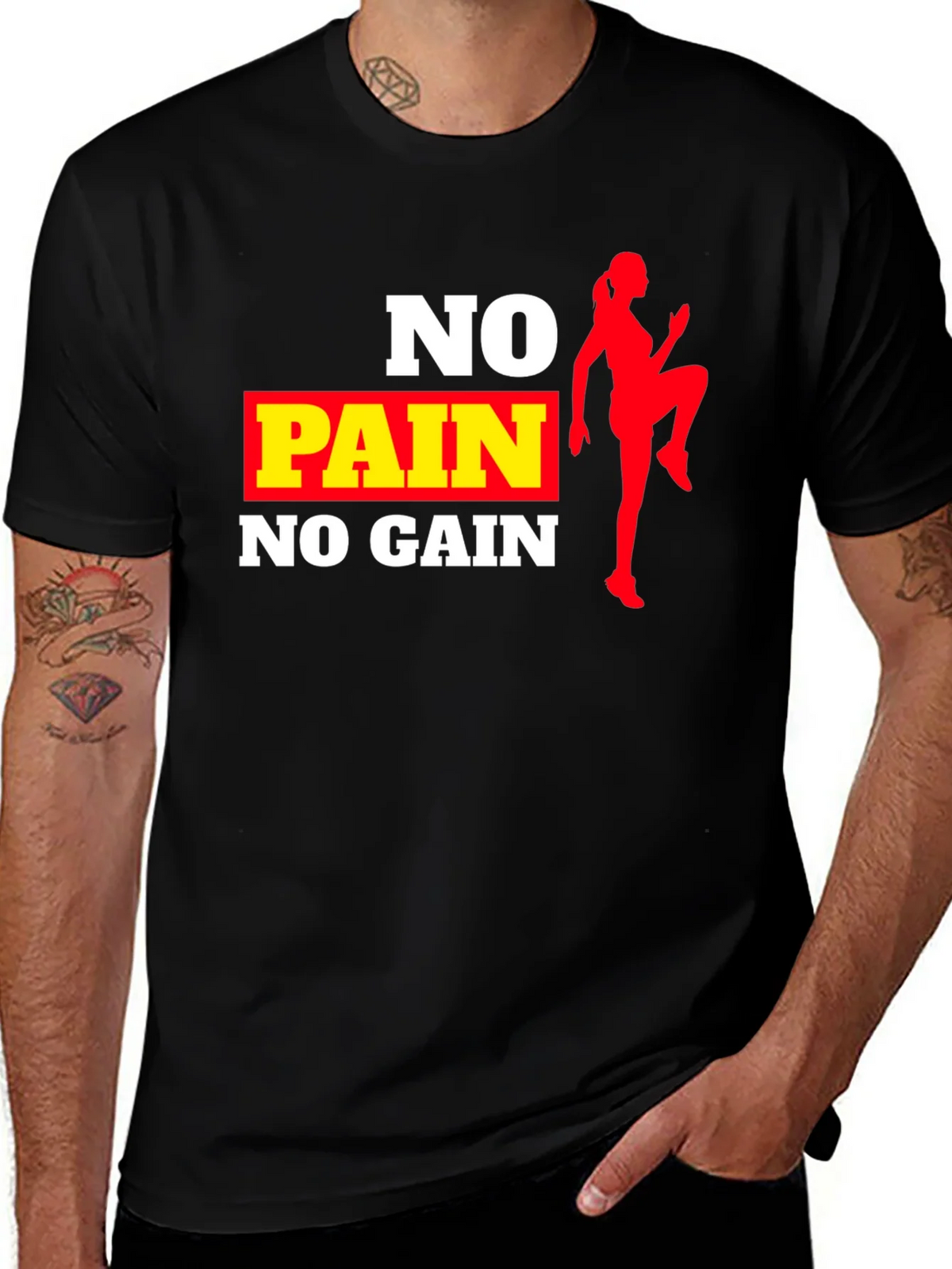 No Pain No Gain Workout T-Shirt product image 1