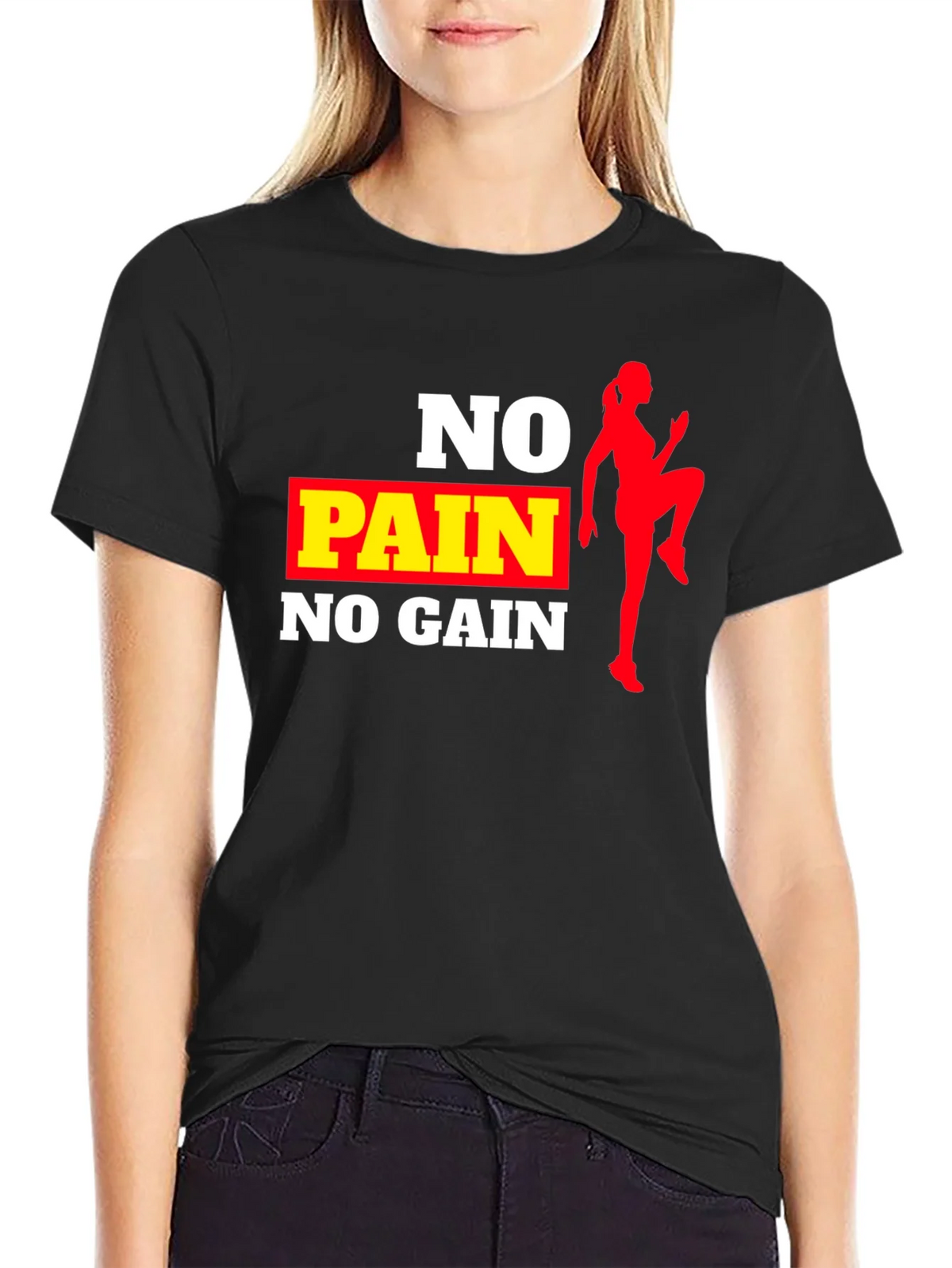 No Pain No Gain Workout T-Shirt product image 2