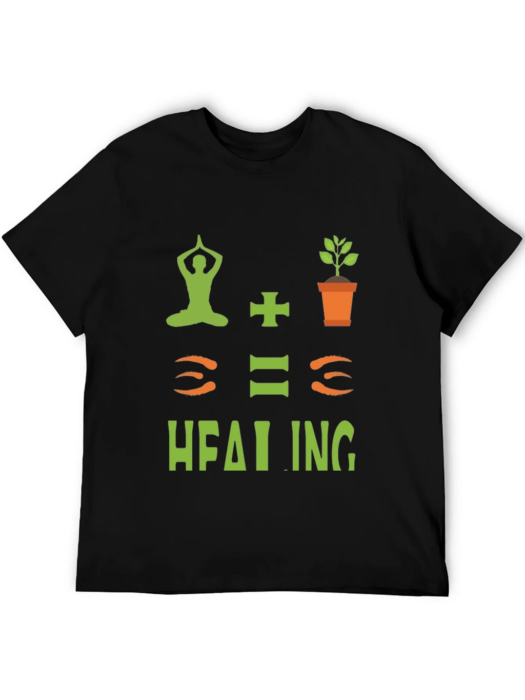 Yoga + Plants = Healing T-Shirt product image 4