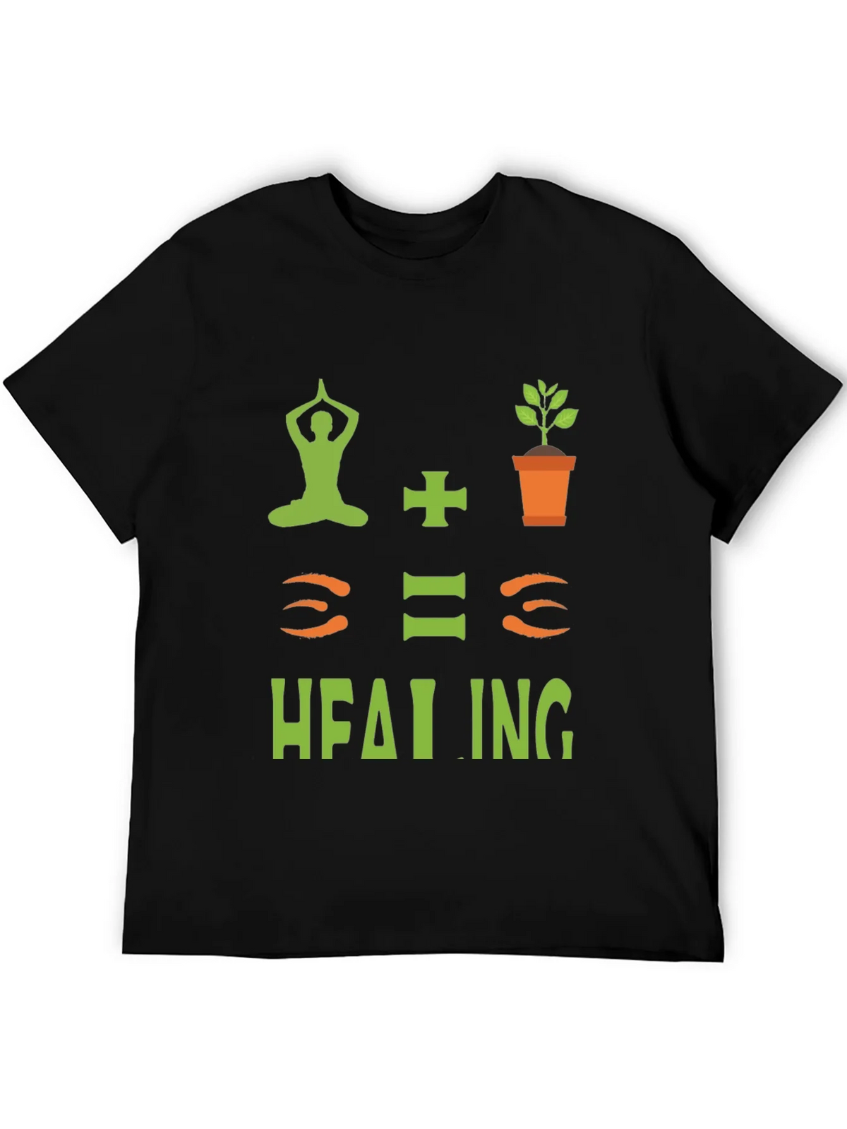 Yoga + Plants = Healing T-Shirt product image 4