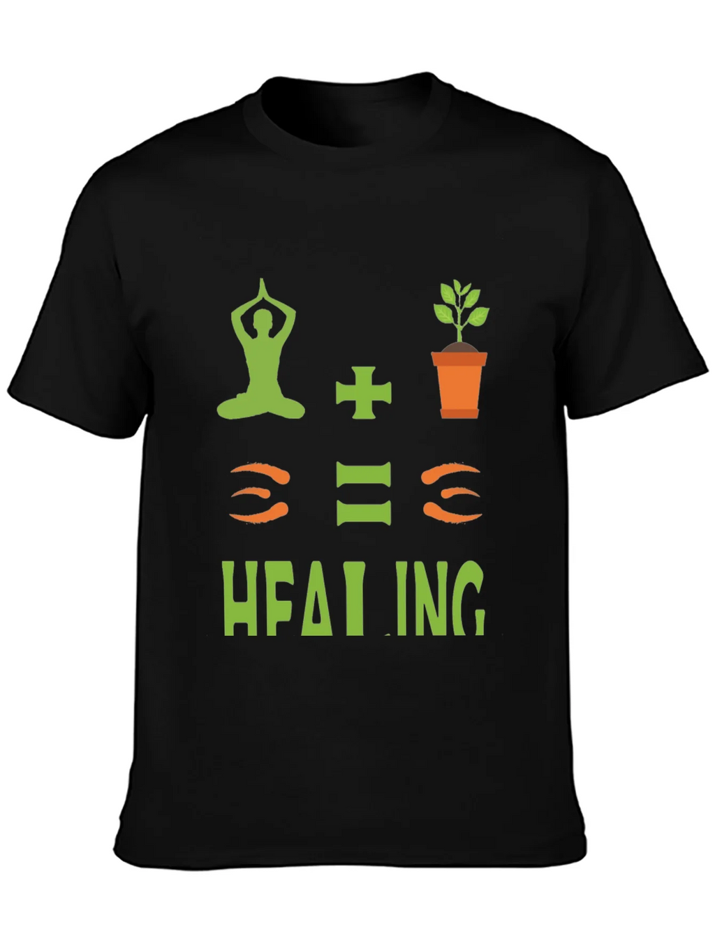 Yoga + Plants = Healing T-Shirt product image 2