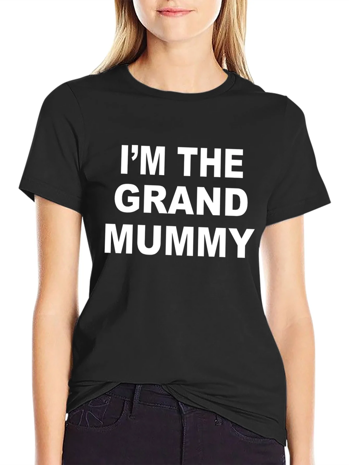 Im the Grand Mummy - Funny Graphic T-Shirt product image 2