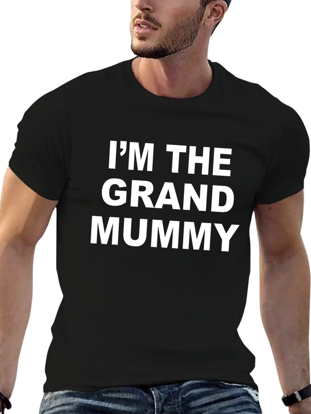Im the Grand Mummy - Funny Graphic T-Shirt product image 6