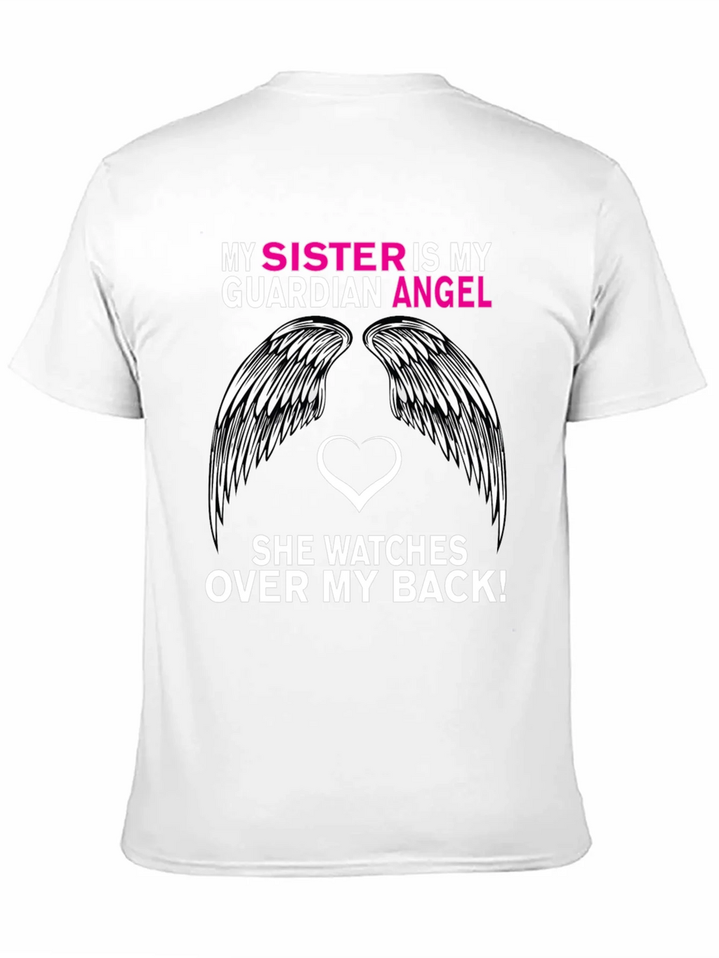 Sister Guardian Angel Graphic Tee product image 10