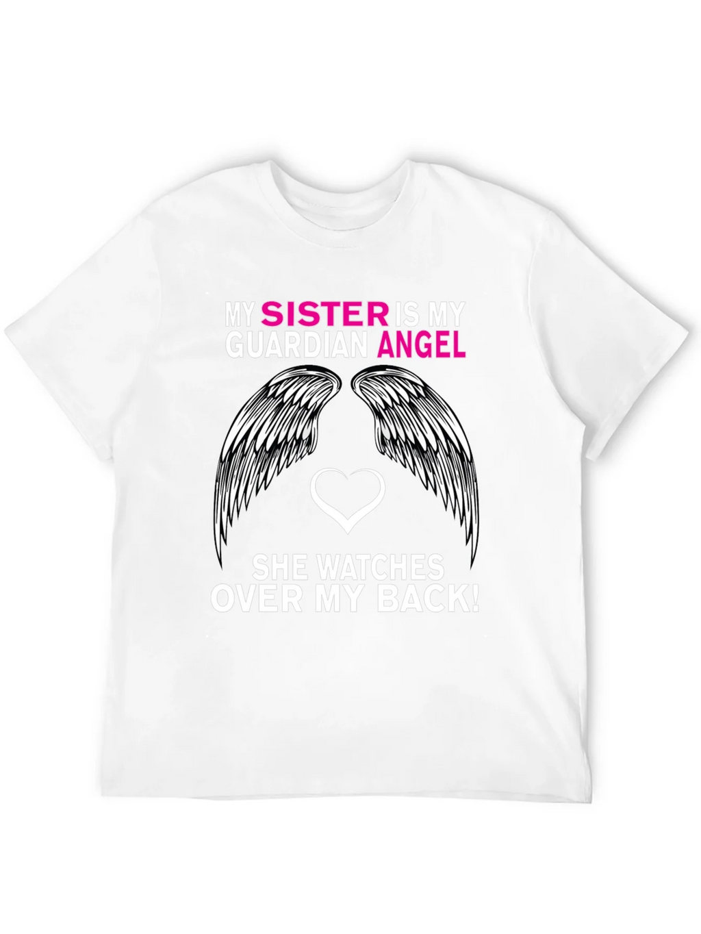 Sister Guardian Angel Graphic Tee product image 11