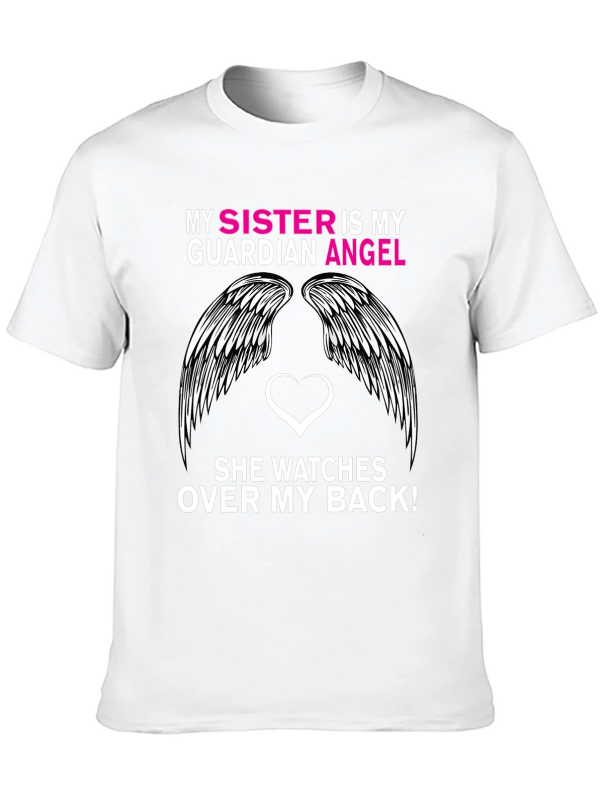 Sister Guardian Angel Graphic Tee product image 9