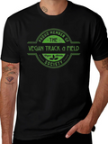 Vegan Track & Field Society T-Shirt product image 1