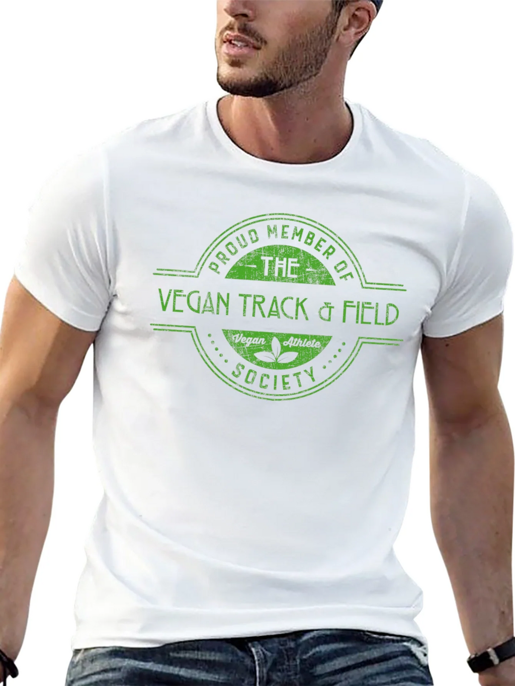 Vegan Track & Field Society T-Shirt product image 12