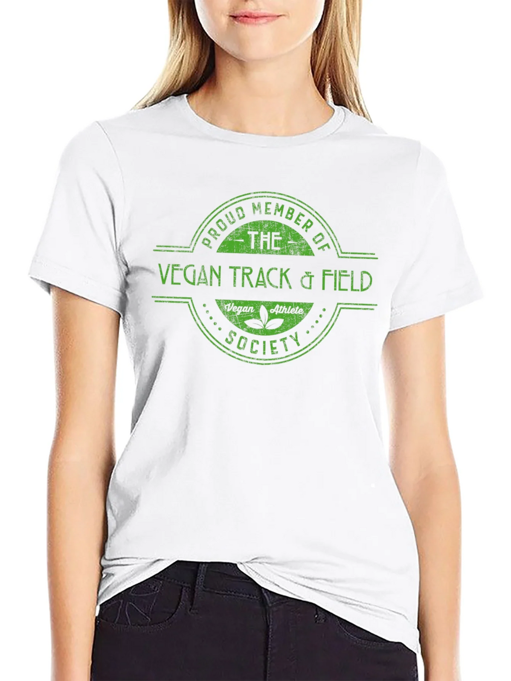Vegan Track & Field Society T-Shirt product image 8