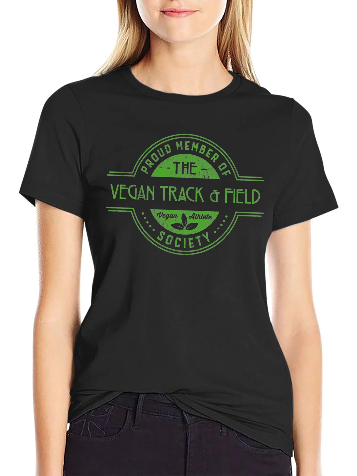 Vegan Track & Field Society T-Shirt product image 2