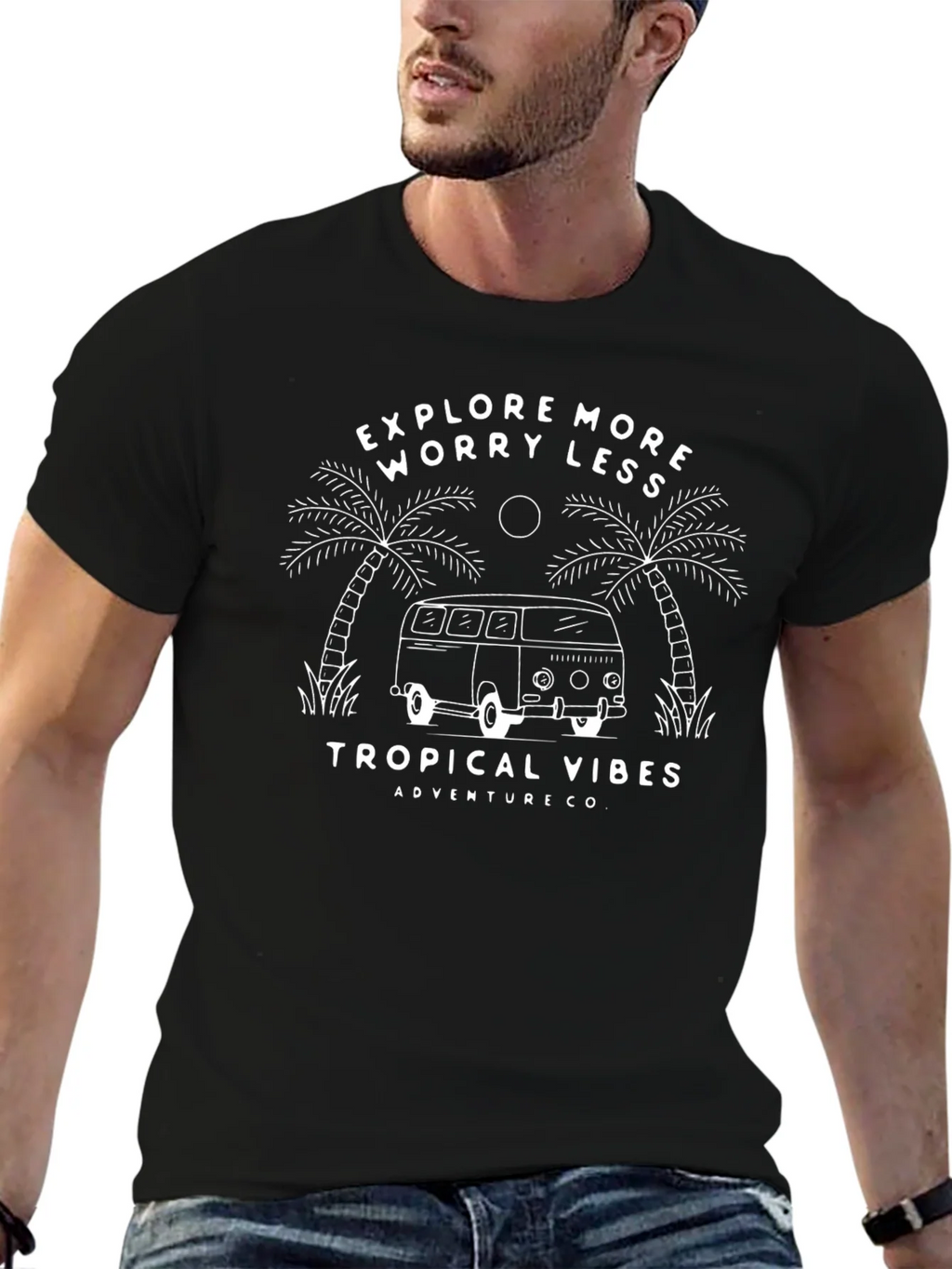 Tropical Vibes Adventure Tee product image 6
