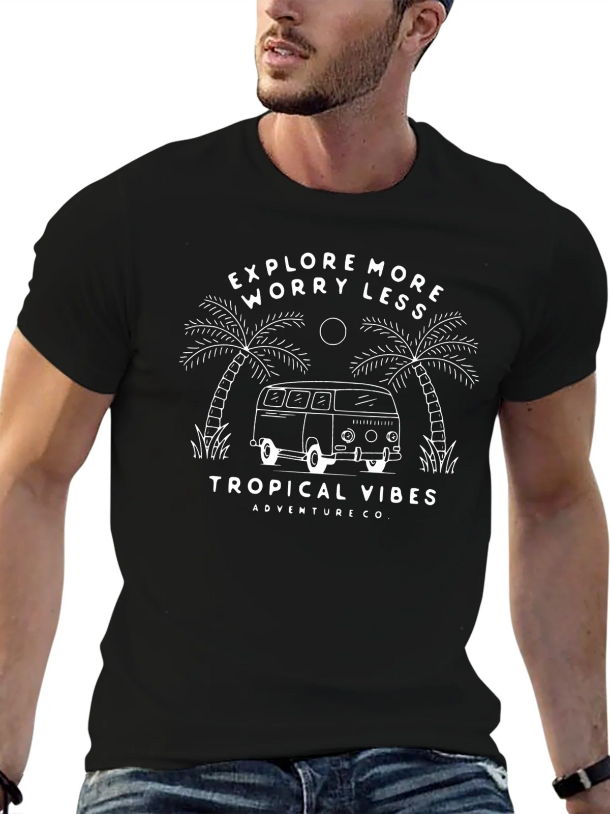 Tropical Vibes Adventure Tee product image 6