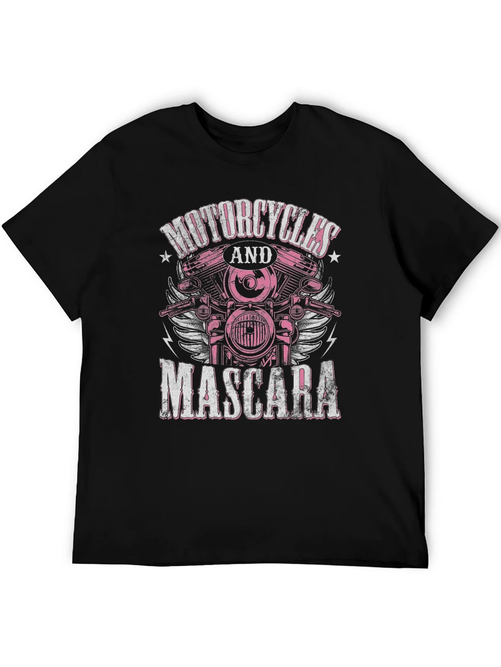 Motorcycles and Mascara Graphic Tee product image 5
