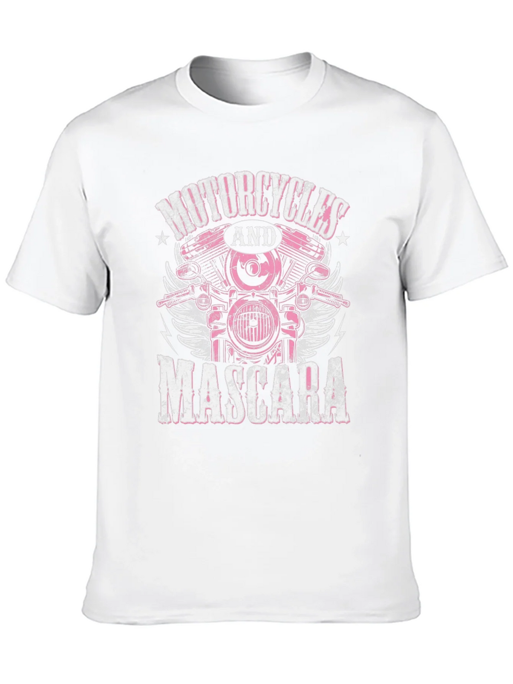 Motorcycles and Mascara Graphic Tee product image 9