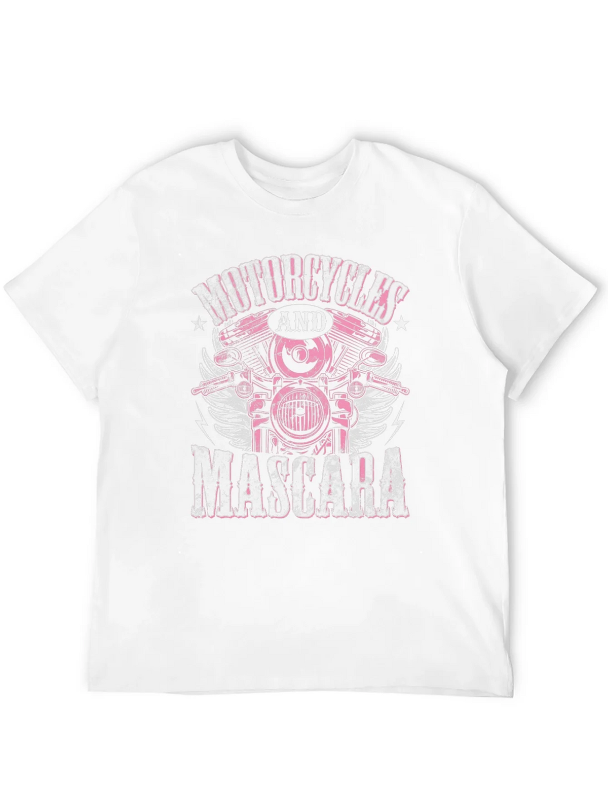 Motorcycles and Mascara Graphic Tee product image 11