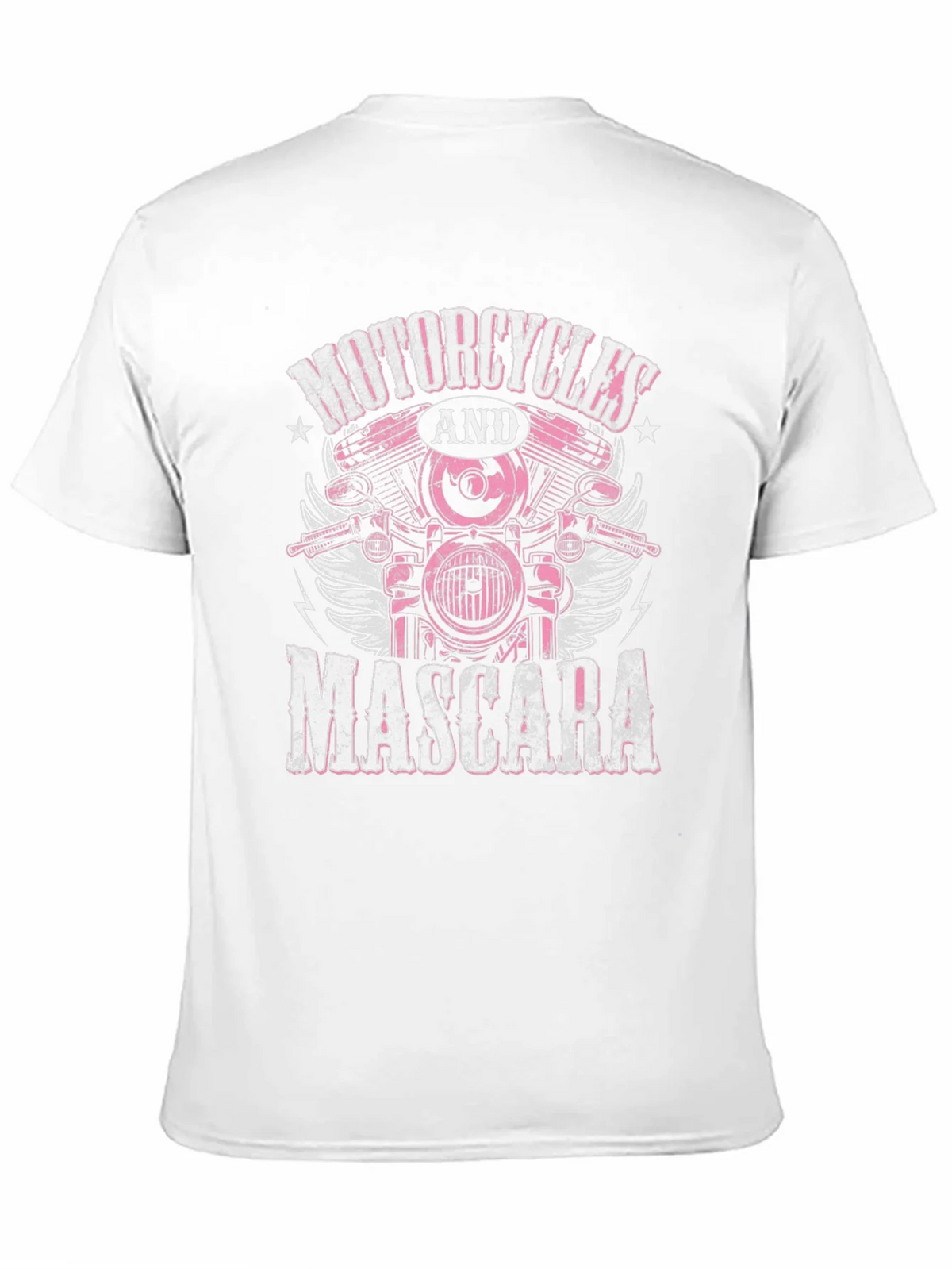 Motorcycles and Mascara Graphic Tee product image 10